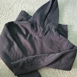 Black Hooded Sweatshirt - kids